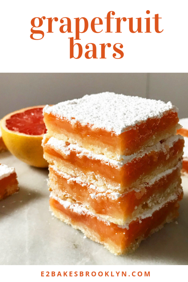 Grapefruit Bars
