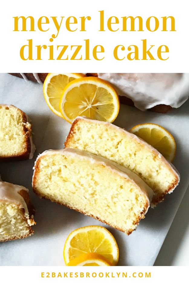 Meyer Lemon Drizzle Cakes