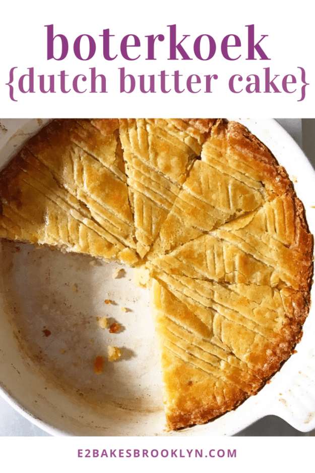 Boterkoek {Dutch Butter Cake}