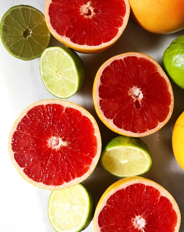 Sparkling Grapefruit-Lime Aguas Frescas