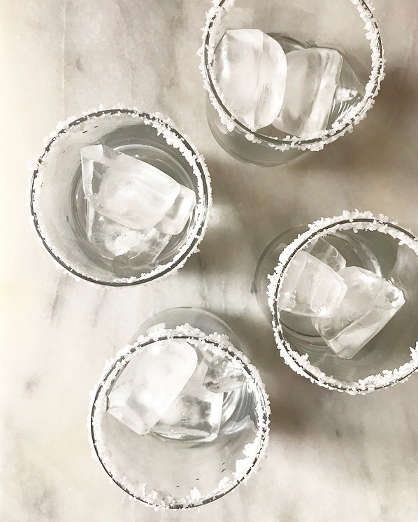 Sparkling Grapefruit-Lime Aguas Frescas