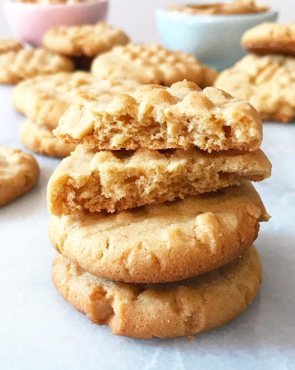 Crispy, Crunchy Peanut Butter Cookies