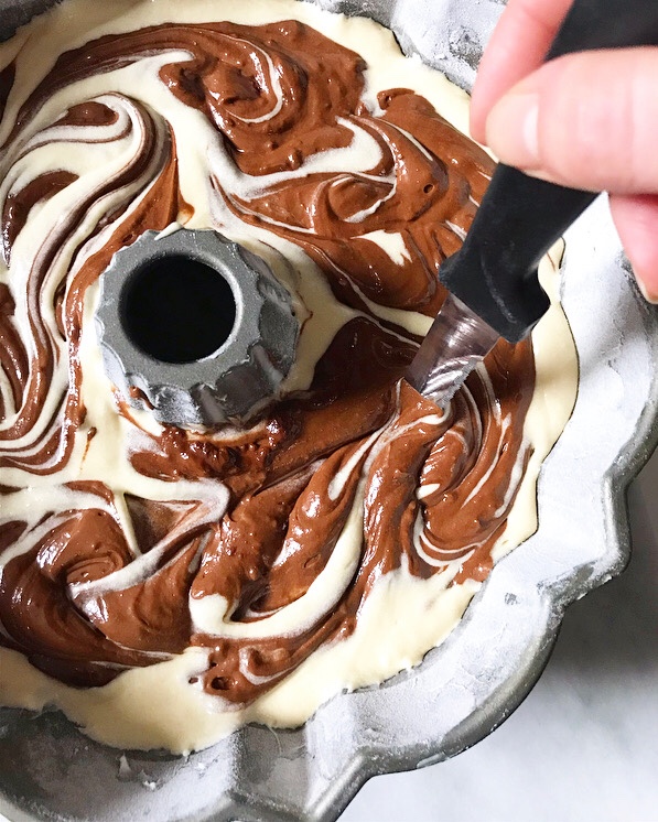 Marble Bundt Cake