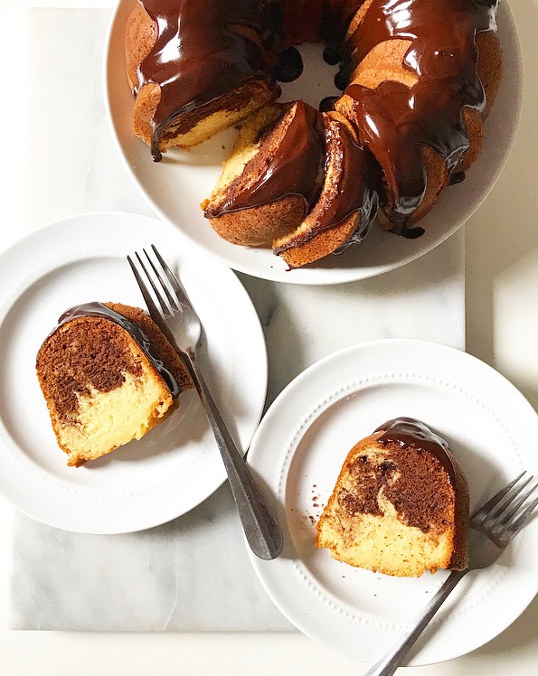 Marble Bundt Cake