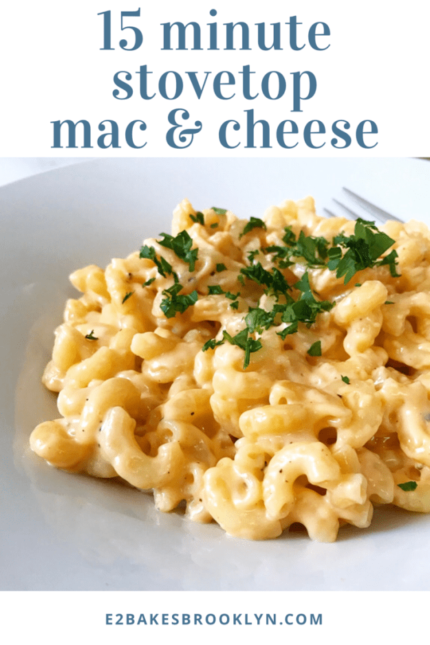 15 Minute Stovetop Mac & Cheese