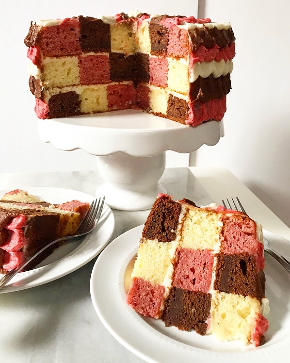 Neapolitan Cake
