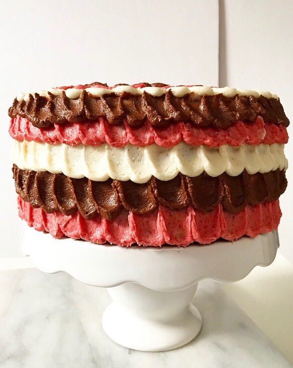 Neapolitan Cake