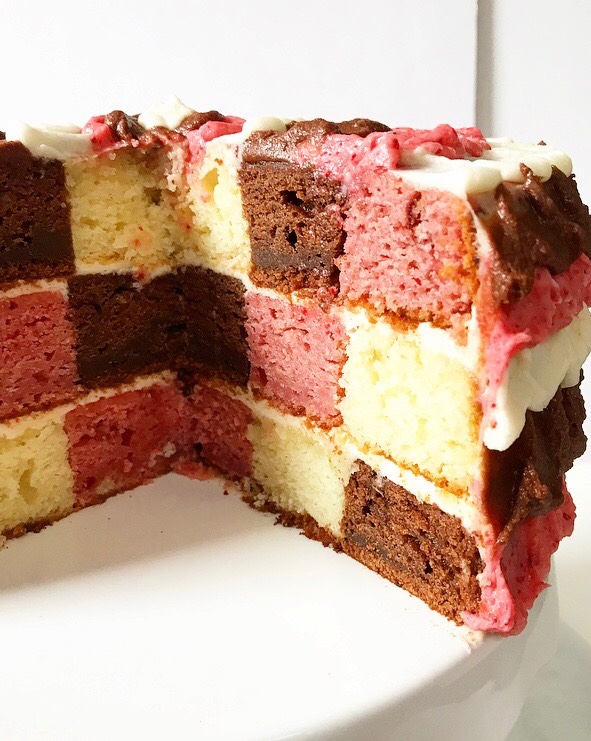 Neapolitan Cake