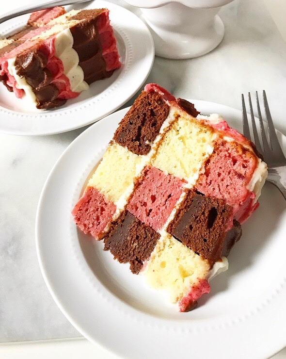 Neapolitan Cake