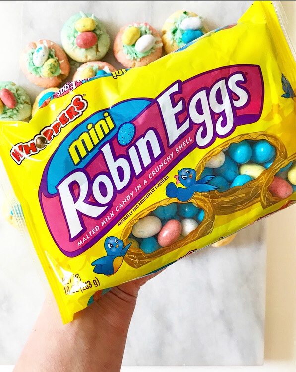 Easter Basket Thumbprints