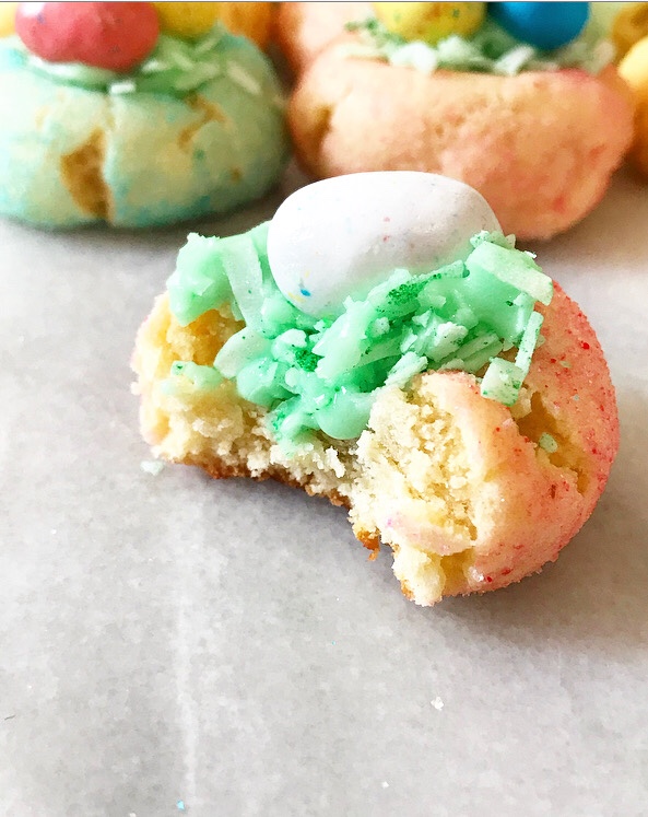 Easter Basket Thumbprints