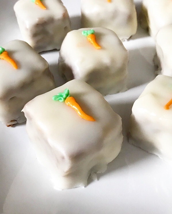 Carrot Cake Petit Fours