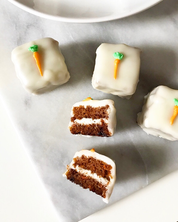 Carrot Cake Petit Fours