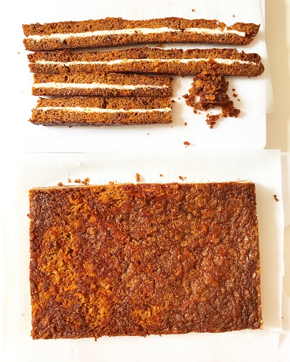 Carrot Cake Petit Fours