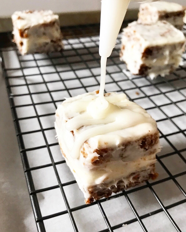 Carrot Cake Petit Fours