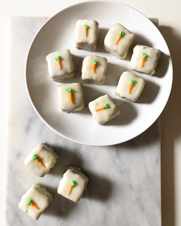Carrot Cake Petit Fours