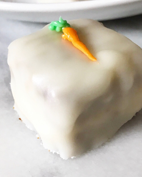 Carrot Cake Petit Fours