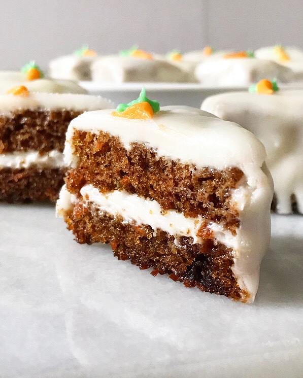 Carrot Cake Petit Fours