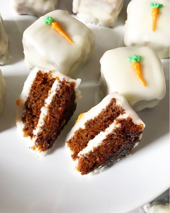 Carrot Cake Petit Fours
