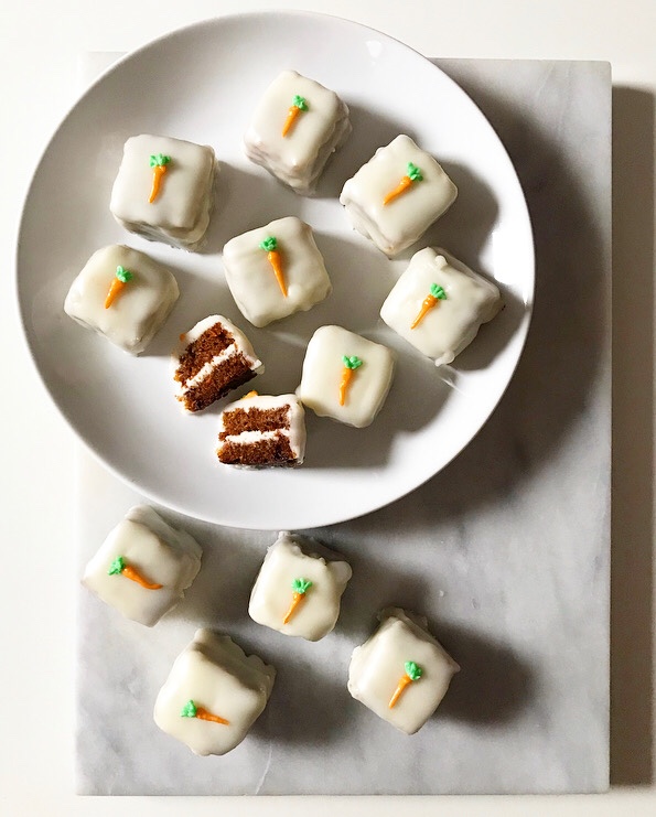 Carrot Cake Petit Fours