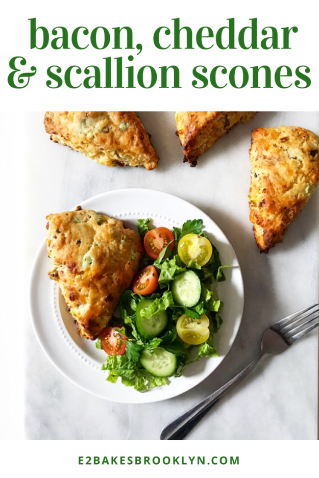 Bacon, Cheddar & Scallion Scones