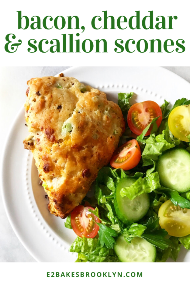 Bacon, Cheddar & Scallion Scones