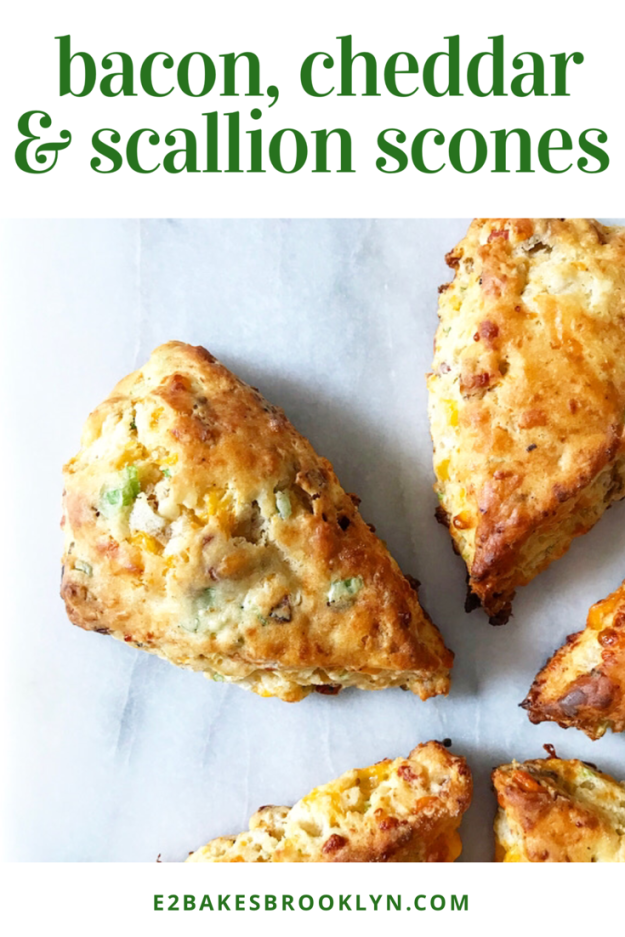 Bacon, Cheddar & Scallion Scones