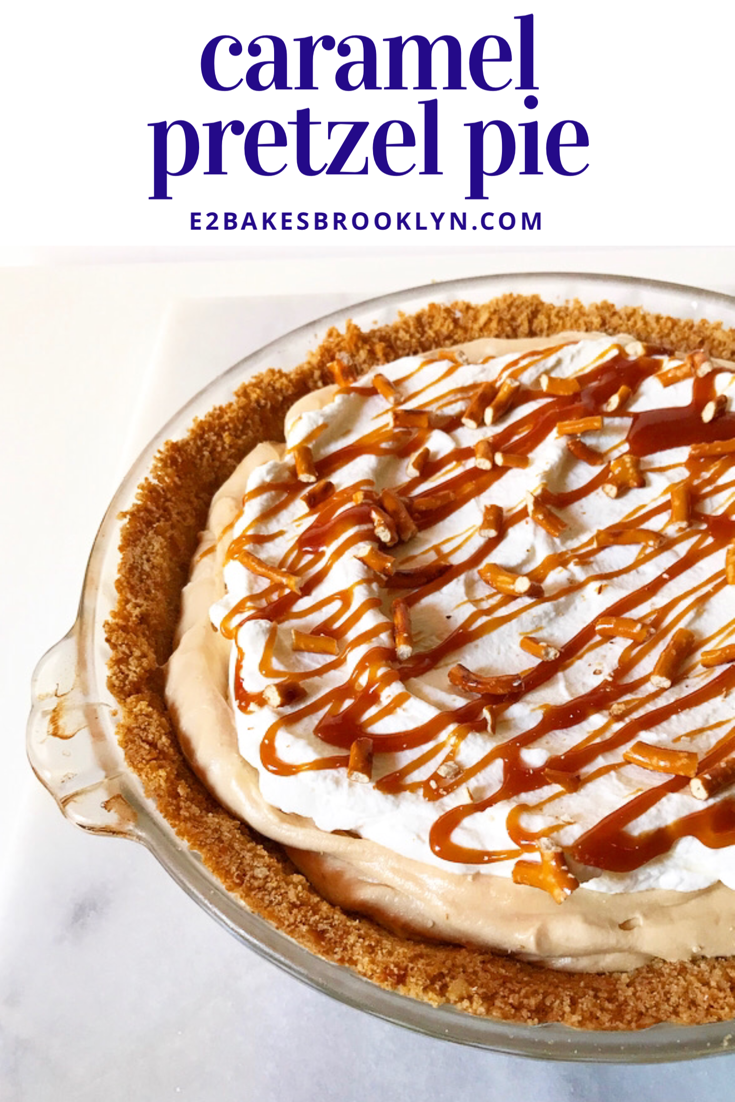 Caramel Pretzel Pie