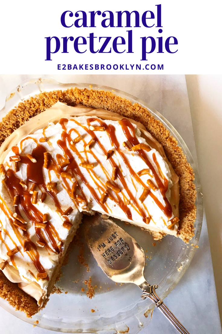 Caramel Pretzel Pie