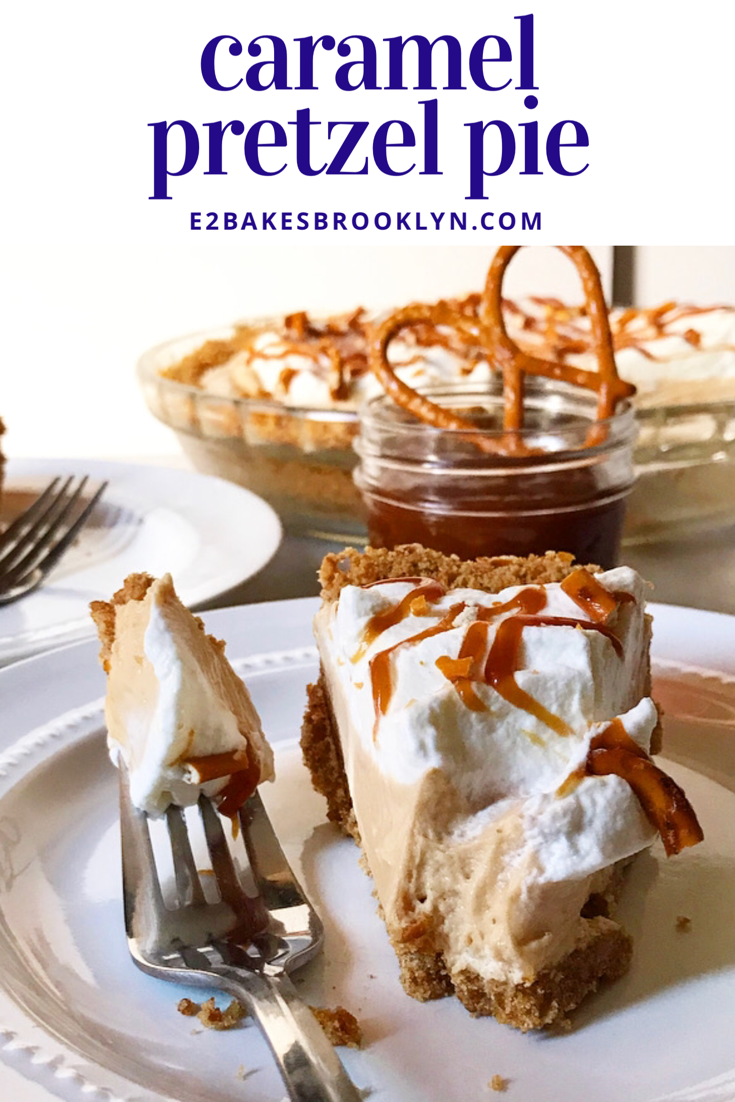Caramel Pretzel Pie