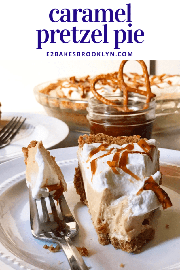 Caramel Pretzel Pie