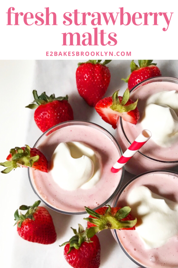 Fresh Strawberry Malts