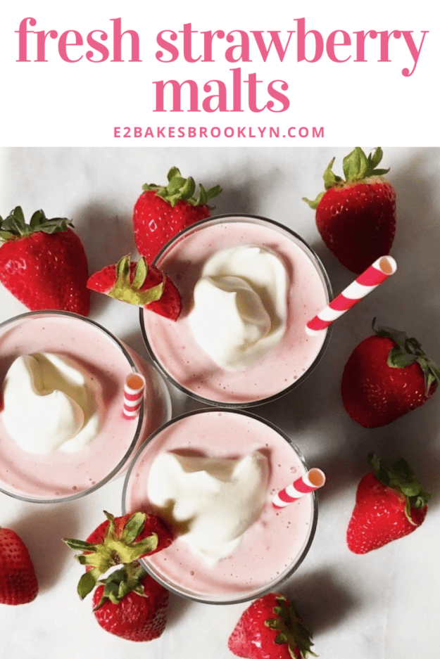 Fresh Strawberry Malts