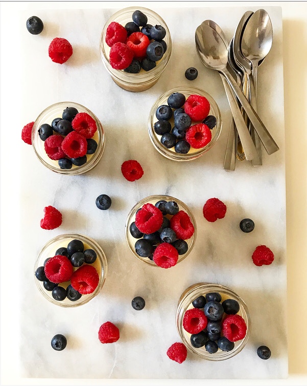 Mini Mason Jar Cheesecakes
