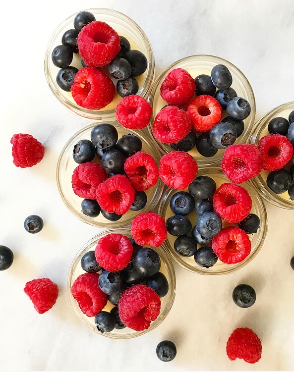 Mini Mason Jar Cheesecakes