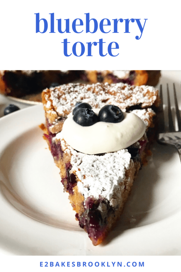 Blueberry Torte