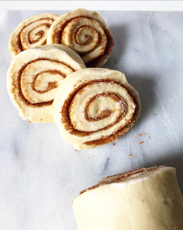 Cinnamon Roll Doughnuts