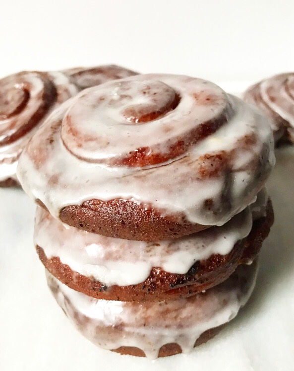 Cinnamon Roll Doughnuts