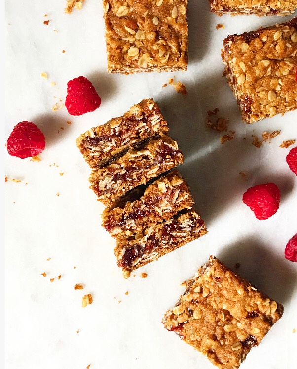 Easy Raspberry Jam Squares