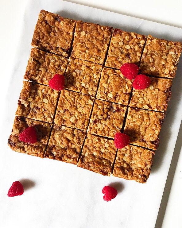 Easy Raspberry Jam Squares