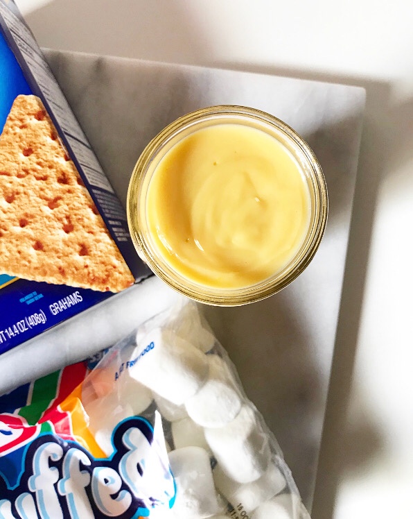 Lazy Lemon Curd + Lemon Meringue S’mores