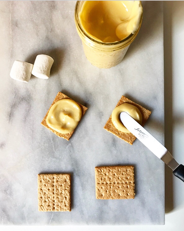 Lazy Lemon Curd + Lemon Meringue S’mores