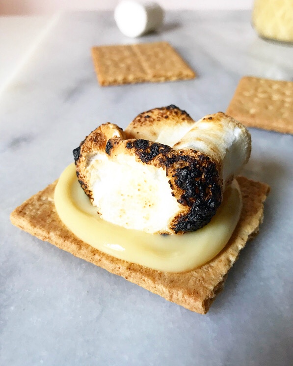 Lazy Lemon Curd + Lemon Meringue S’mores