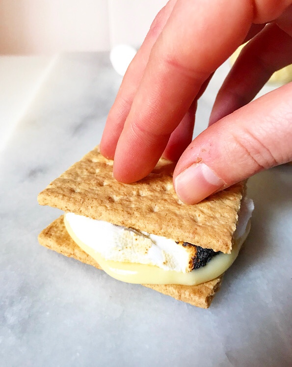 Lazy Lemon Curd + Lemon Meringue S’mores