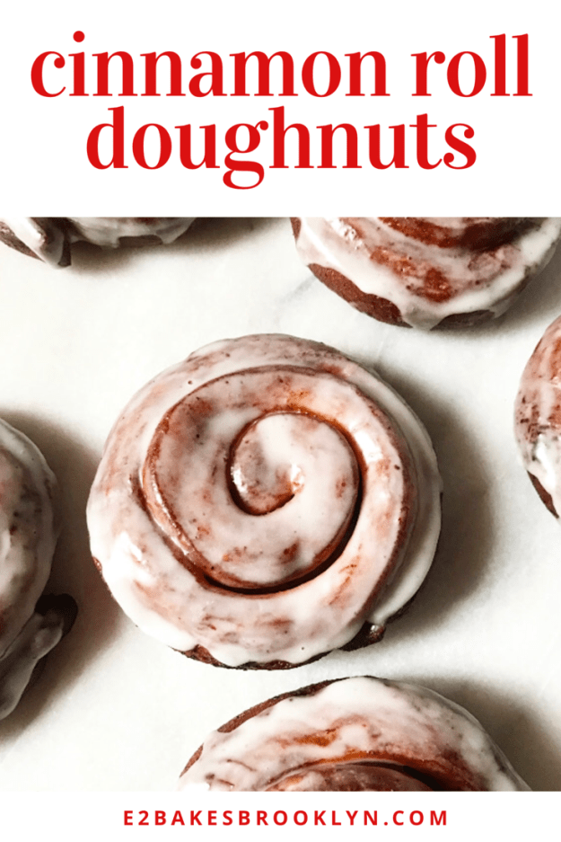 Cinnamon Roll Doughnuts