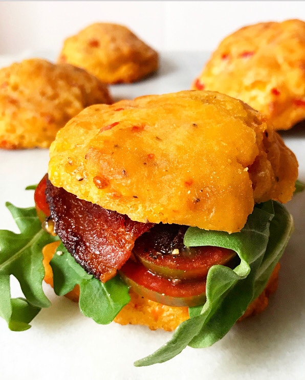 Pimento Cheese Cornmeal Biscuits