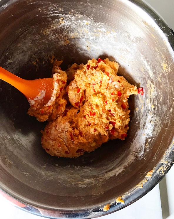 Pimento Cheese Cornmeal Biscuits