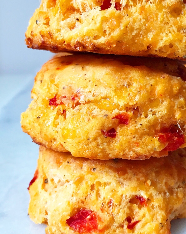 Pimento Cheese Cornmeal Biscuits