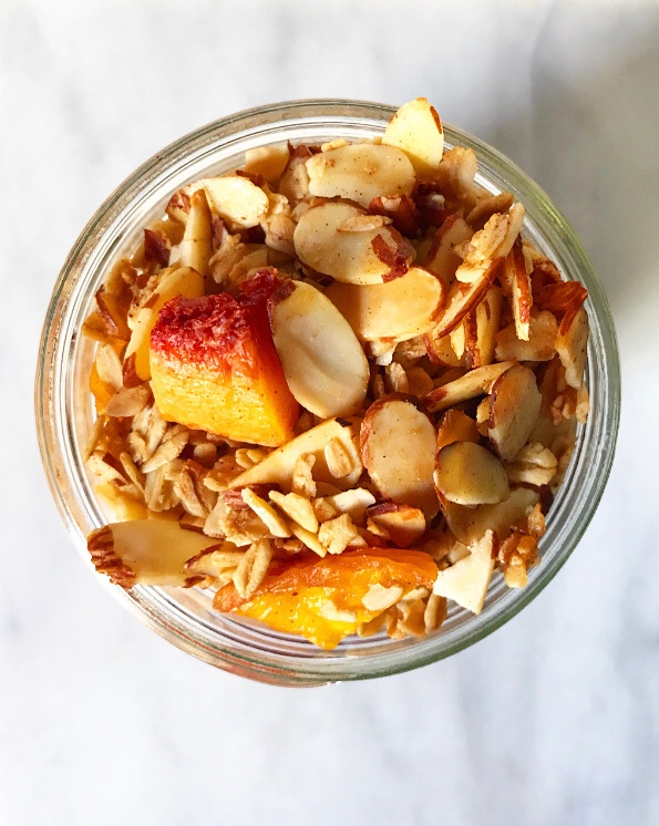 Peachy Keen Granola {Vegan & Gluten-Free}