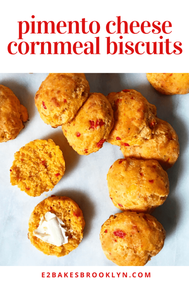 Pimento Cheese Cornmeal Biscuits